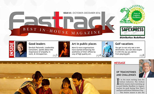 FASTTRACK, October-December 2016 Issue