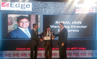Rubal Jain, MD, Safexpress awarded as 'Most Inspiring Business Leader in Logistics Industry of India'