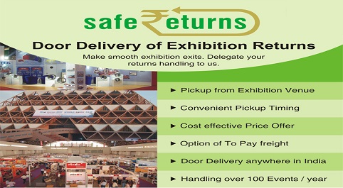 Door delivery of exhibition returns