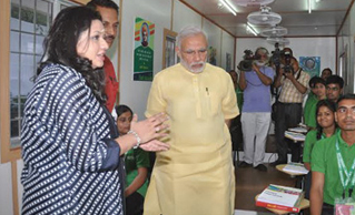 Container School project inauguration by the PM, Shri Narendra Modi