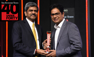 MR RUBAL JAIN BESTOWED WITH 'ET 40 UNDER FORTY AWARD'