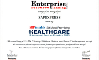 Among Top 20 Promising Healthcare Solutions and Services Providers of 2015, ERP Insights magazine