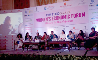 MS. DIVYA JAIN HONOURED THE STAGE BIMSTEC-SAARC, ASSOCHAM WOMEN ECONOMIC FORUM
