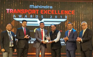 MAHINDRA RECOGNIZED SAFEXPRESS FOR OUTSTANDING SERVICE
